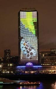 Building projection 