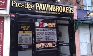 Shop signage and window graphics