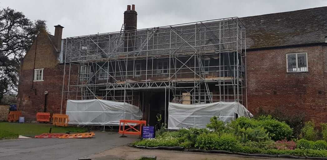 Construction Wrap Fulham Palace Project Print Management