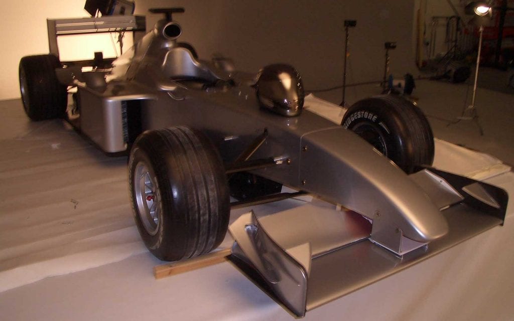 F1 racing car wrap