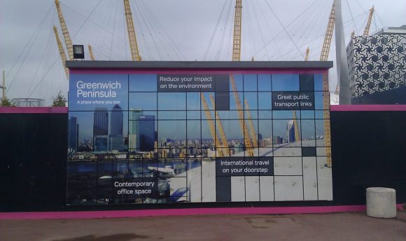 Printed Ad Hoarding