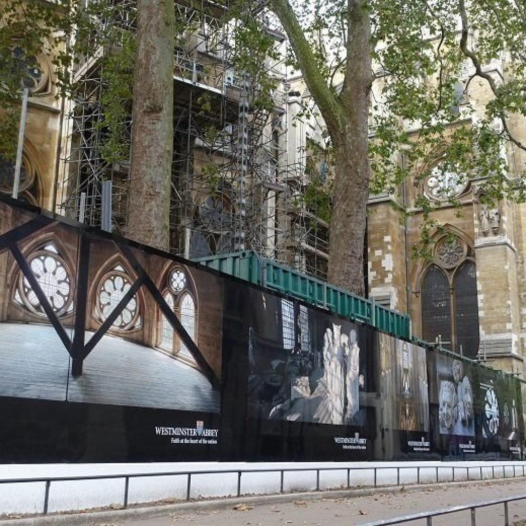 Printed hoarding