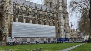 Westminster Abbey Printed Hoarding