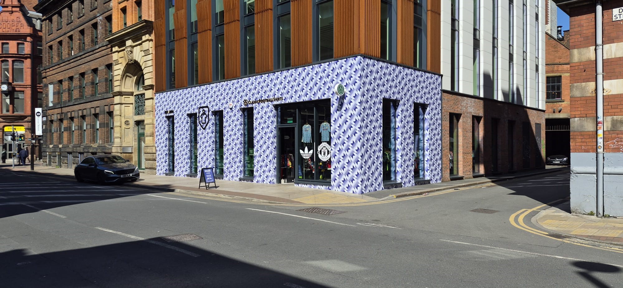 vinyl brick wall wrap Manchester 