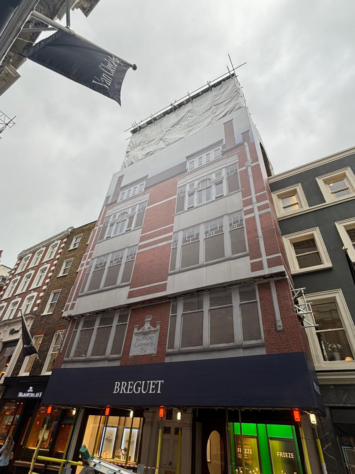 architectural building wrap